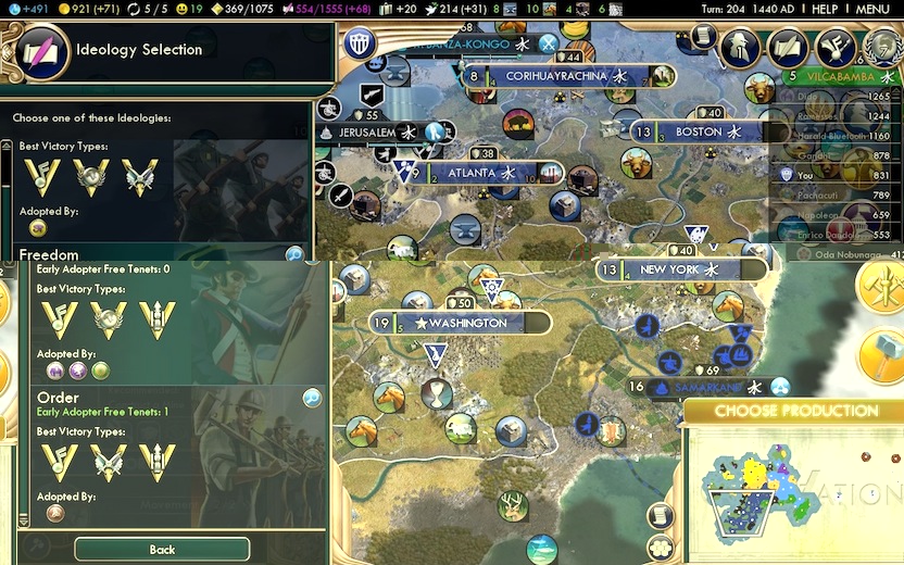 プレイレポ Civ5 わらしべ長者 ワシントン ２つの戦争 Civilization5 Civ5 シヴィライゼーション5 攻略wiki