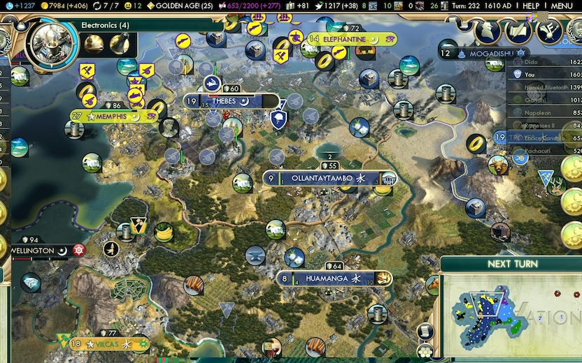 プレイレポ Civ5 わらしべ長者 ワシントン ２つの戦争 Civilization5 Civ5 シヴィライゼーション5 攻略wiki