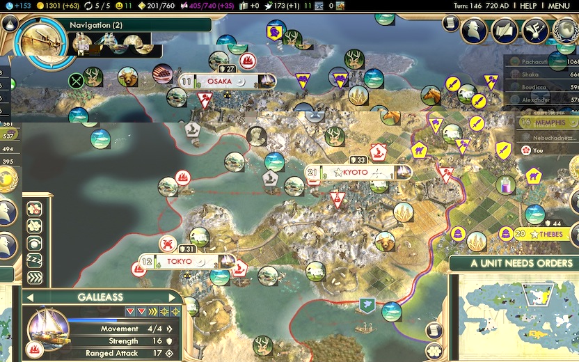 プレイレポ Civ5 ノブナガの美学 天下布武ノ巻 Civilization5 Civ5 シヴィライゼーション5 攻略wiki